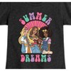 Girls' - Barbie - Summer Dreams Fitted Short Sleeve Graphic T-Shirt - 2 of 4