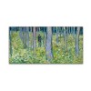 Trademark Fine Art -Van Gogh 'Undergrowth With Two Figures' Canvas Art - 2 of 3