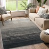 Area Rug Modern Ombre Rug Contemporary Gradient Throw Carpet for Bedroom Solid Accent Rug Non-Shedding Living Room Rug - 3 of 4