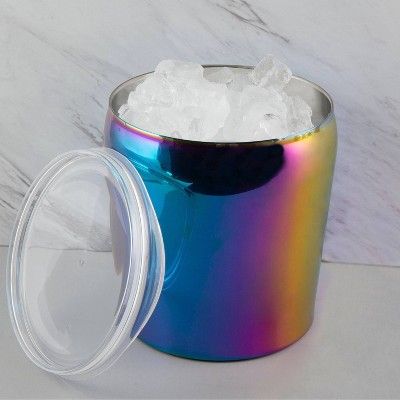 Cambridge 3-Quart Multicolor Stainless Steel Insulated Ice Bucket
