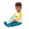Our Generation 18" Boy Doll Dinosaur Pajama Outfit - Dino-Snores - image 3 of 4