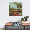 Courtside Market Hidden Pond Hues II Gallery-Wrapped Canvas - 2 of 4