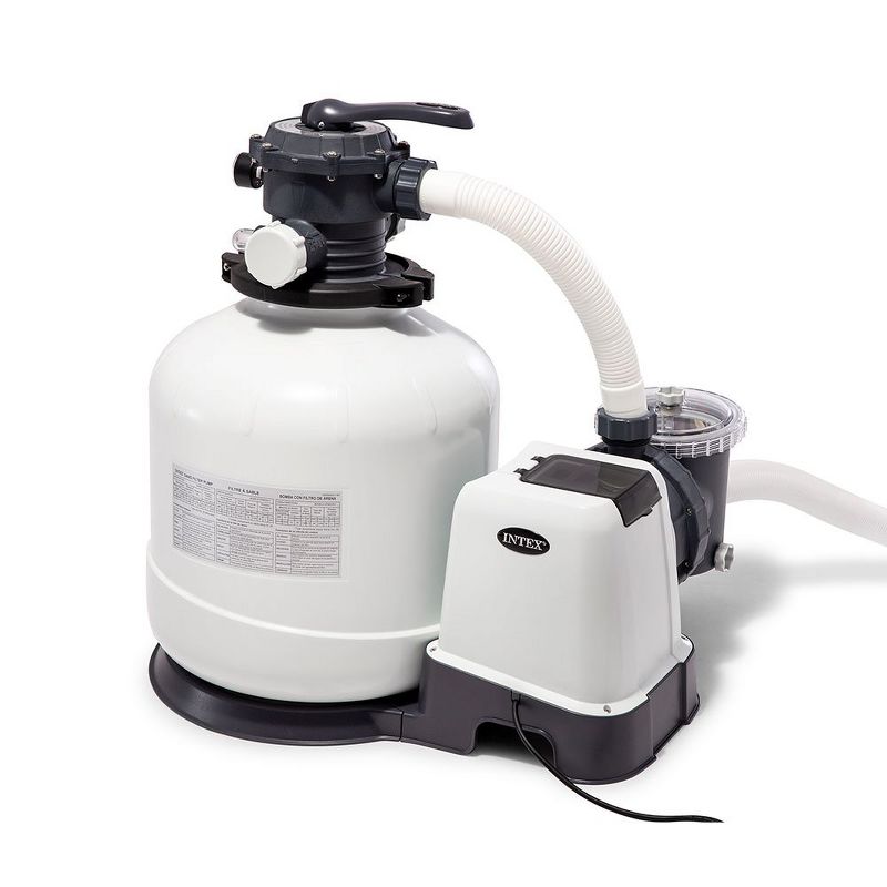 Intex 3000 GPH Above Ground Pool Sand Filter & 2 Intex Automatic Pool Cleaners, 3 of 7