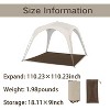 Naturehike Cloud Boundar Ground Sheet — Durable 210D Oxford Polyester Ground Cloth for Cloud Boundar Shelters - 2 of 3