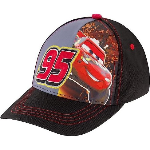 Disney Cars Lightning McQueen Baseball Cap, Little Boys