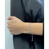 SHINE by Sterling Forever Adjustable CZ Slider Bracelet - 2 of 2