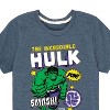Boys' - Marvel - Hulk Sticker Collage Short Sleeve Graphic T-Shirt - 2 of 4