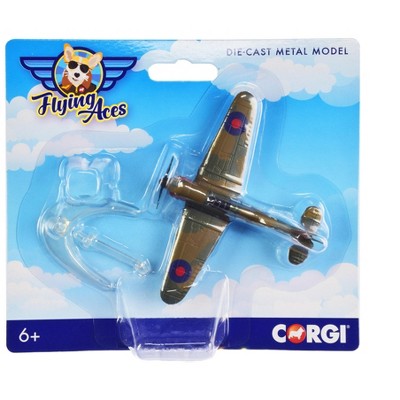 Hawker Hurricane Fighter Aircraft "RAF" "Flying Aces" Series Diecast Model by Corgi