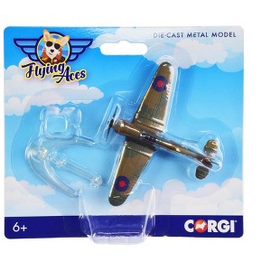 Hawker Hurricane Fighter Aircraft "RAF" "Flying Aces" Series Diecast Model by Corgi - 1 of 3