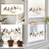 Flower Window Clings, Tree Branch Glass Sticker, Waterproof Anti-Collision Flowers Glass Decal For Bedroom Restroom Glass Window Doors DIY Decoration - 4 of 4