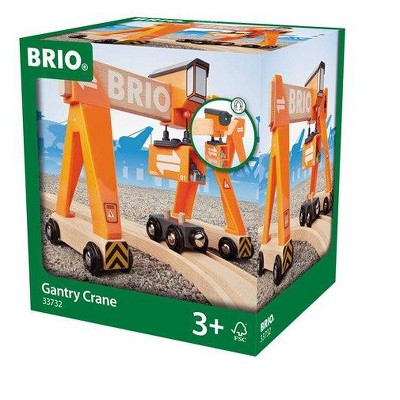 BRIO World Gantry Crane 33732 Add-on playset 4pcs