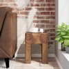 Stool Solid Teak Wood vidaXL - 3 of 4