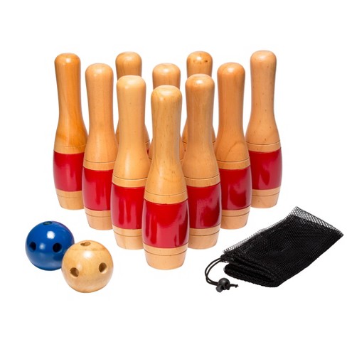 Let's Glow Bowling! - Red, Kids' Bowling Set