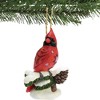 Jim Shore 3.75 In Caring Cardinal Winter Blessing Heartwood Creek Ornament Tree Ornaments - 3 of 3