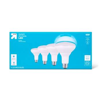 LED 65W BR30 4pk Daylight Light Bulbs - up & up™