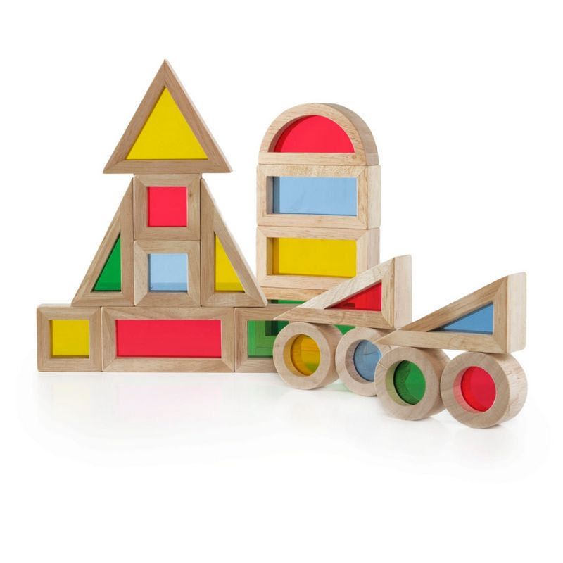 Guidecraft Jr. Rainbow Blocks, 20 Pieces, 2 of 5