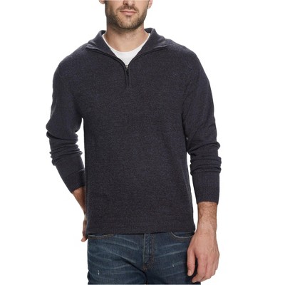 Weatherproof Mens 1/4 Zip Knit Sweater