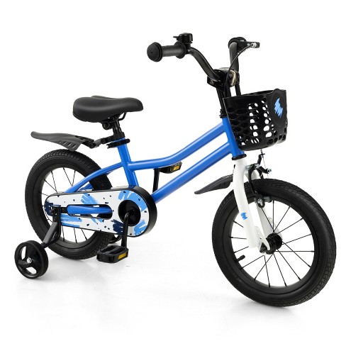 Prorider 14 Kid s Bike With Removable Training Wheels Basket For 3 5 Years Old Skyblue Target