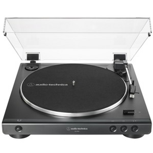 Audio-Technica AT-LP60X-BK Fully Automatic Belt-Drive Stereo Turntable 33-1/3 & 45 RPM - 1 of 4