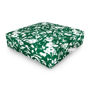 Marta Barragan Camarasa Monochrome wild garden Outdoor Floor Cushion - Deny Designs - 1 of 2