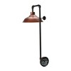 Metal Wall Sconce with Round Shade - 3 of 4