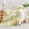 Lomsoe Cozy Printed Blanket Blanket, Flannel Throw Size for Home Decoration, Ultra Soft Throw, Christmas Light. - 2 of 4
