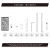 Dovelina Metal Indoor Outdoor Wall Sign Panels Decorative Screen - 4 of 4