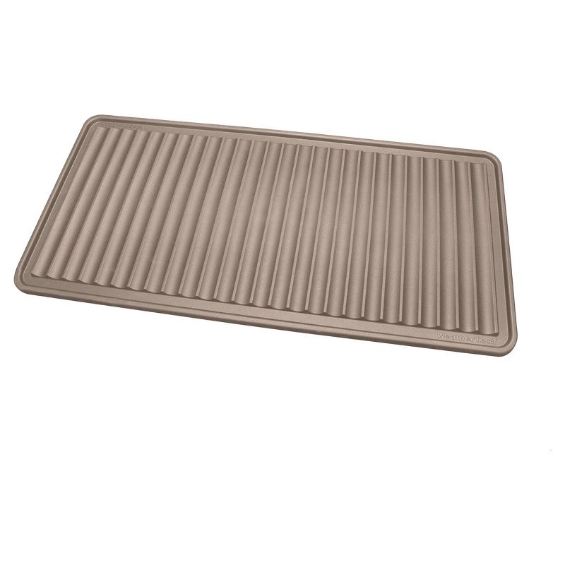 Tan Solid Boot Tray - (1'6"x3') - WeatherTech, 1 of 6