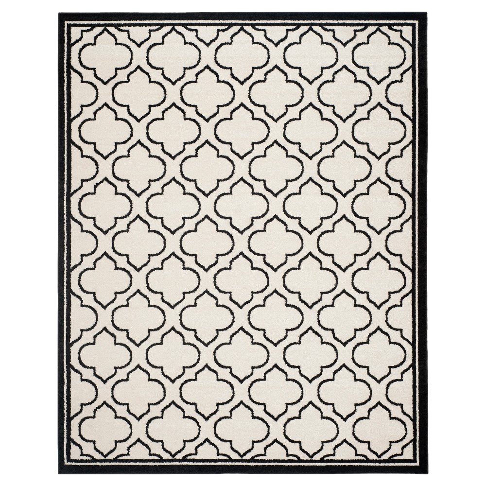 6'x9' Coco Loomed Rug Ivory/Anthracite - Safavieh