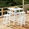 WestinTrends Malibu All Weather Hdpe Outdoor Patio Counter Height Dining Set (5-Piece) - 2 of 4