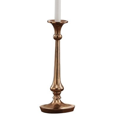 Split P Tall Gena Taper Holder - Gold