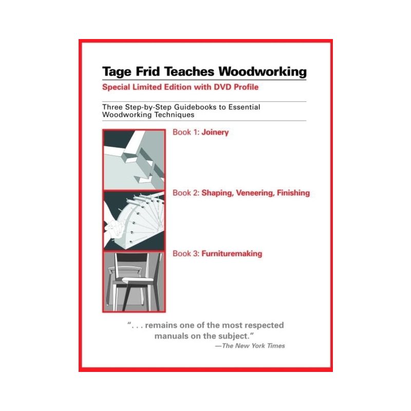 Tage Frid Teaches Woodworking - (Mixed Media Product), 1 of 2