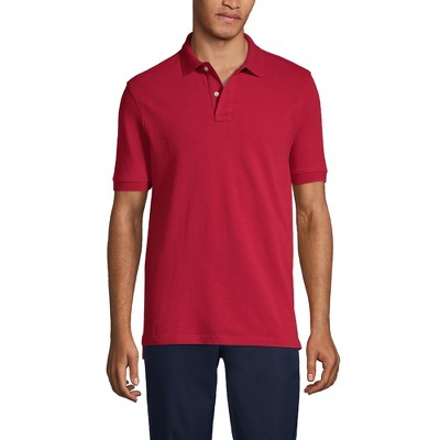 Lands' End School Uniform Young Men's Short Sleeve Mesh Polo Shirt