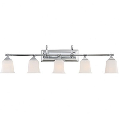 Quoizel Lighting Nicholas 5 - Light Vanity in  Polished Chrome