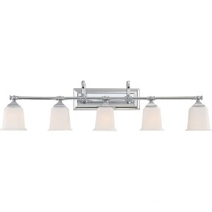 Quoizel Lighting Nicholas 5 - Light Vanity in  Polished Chrome - 1 of 2