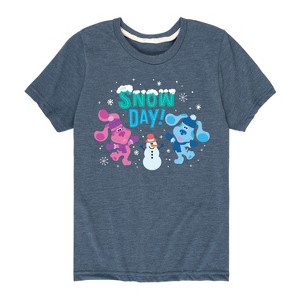 Boys' - Blue's Clues & You! - Snow Day Short Sleeve Graphic T-Shirt - 1 of 4