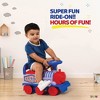 Ride On Toy Train with Tracks - Electric Features Fun Flashing Lights and Music, Storage Seat, 16 Tracks - Playable Without Tracks – Play22Usa - 2 of 4