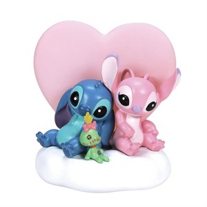 Enesco Disney Showcase: Lilo & Stitch - Stitch, Angel & Scrump Light Figure - 1 of 4