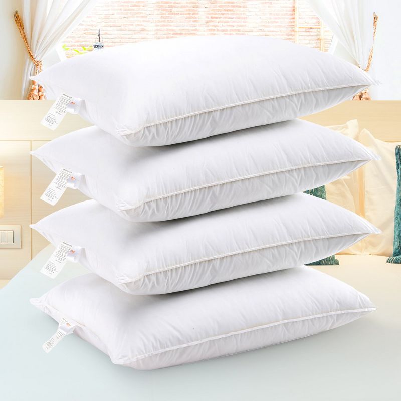 Cheer Collection Plush White Bed Pillows, 1 of 9