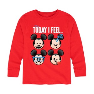 Boys' - Disney - Today I Feel Long Sleeve Graphic T-Shirt - 1 of 4