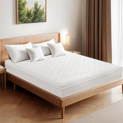 HYLEORY Waterproof Mattress Protector Viscose Made from Bamboo Up to 21"