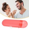 Unique Bargains Plastic Traveling Portable Toothbrush Case with Hook 1 Pc - 2 of 4