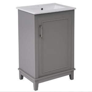 Dexmalle Modern Small Bathroom Vanity Cabinet With Basin - 1 of 4