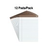 Staples Notepads 8.5" x 11.75" Wide White 50 Sh./Pad 12 Pads/PK TR58185/18590 - 2 of 4