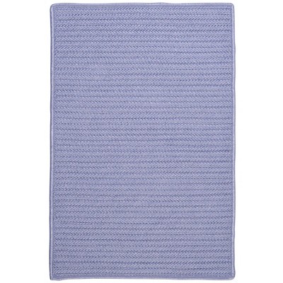 Colonial Mills Simply Home Solid Area Rug - Amethyst 3' square