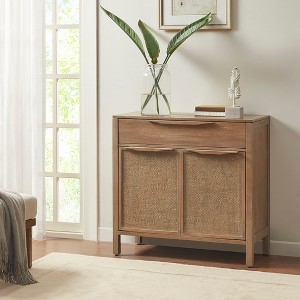 Bella Depot 2 Doors Woven Accent Chest - 1 of 4