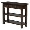 Whisen Retro Console Table with Drawer and Two Sturdy Shelves - 4 of 4