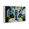 Stupell Industries Floral Fountain Courtyard Framed Giclee Art - 2 of 4