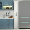 Lycvki White Multi-functional Pull-out Storage Single-sided open Shelf for Kitchen - 2 of 4
