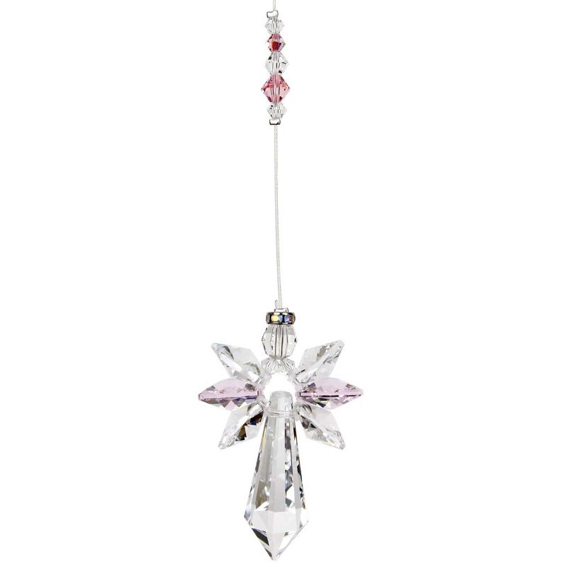 Woodstock Wind Chimes Woodstock Rainbow Makers Collection, Crystal Guardian Angel, Large 2'' Crystal Suncatcher for Indoor Decor Gift, 4 of 8